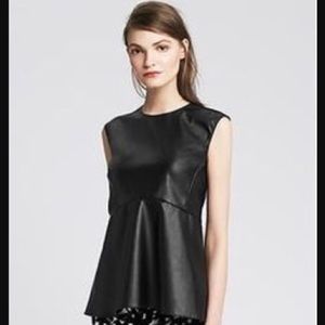 Banana Republic Leather Pedlum Top (6)